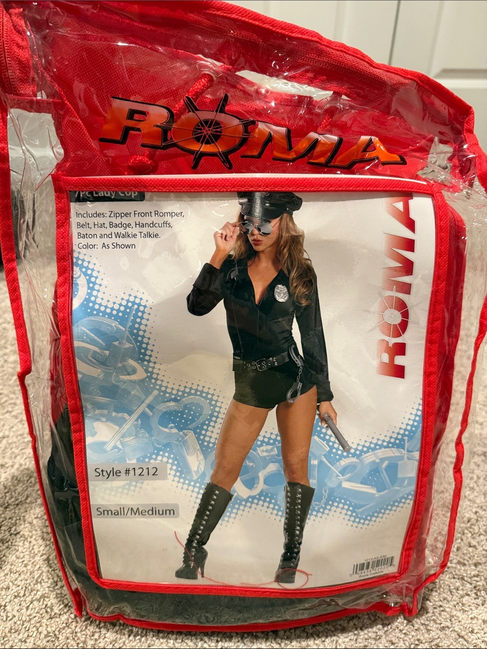Roma Police Woman Costume